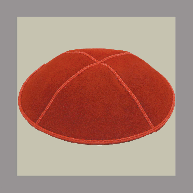 OrangePeel  Suede Kippah