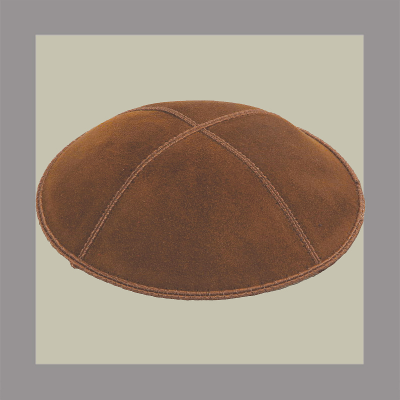 Luggage Suede Kippah