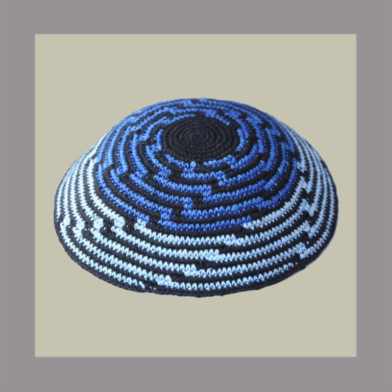 Stacked lite blue and lite on blue