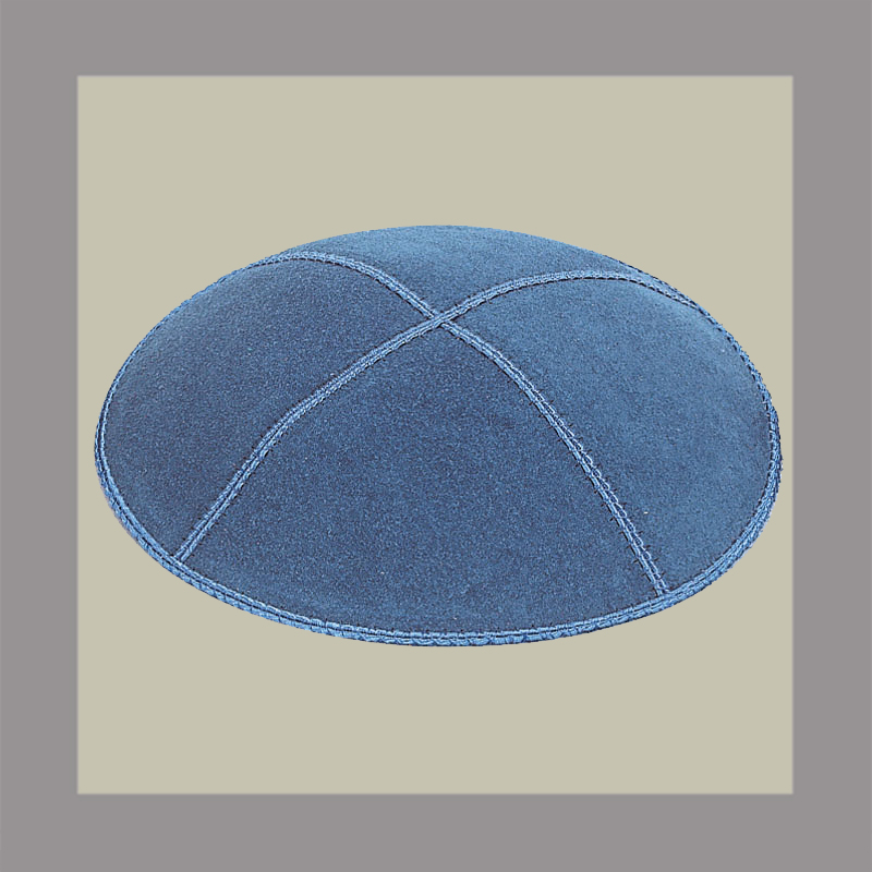 Denim Suede Kippah