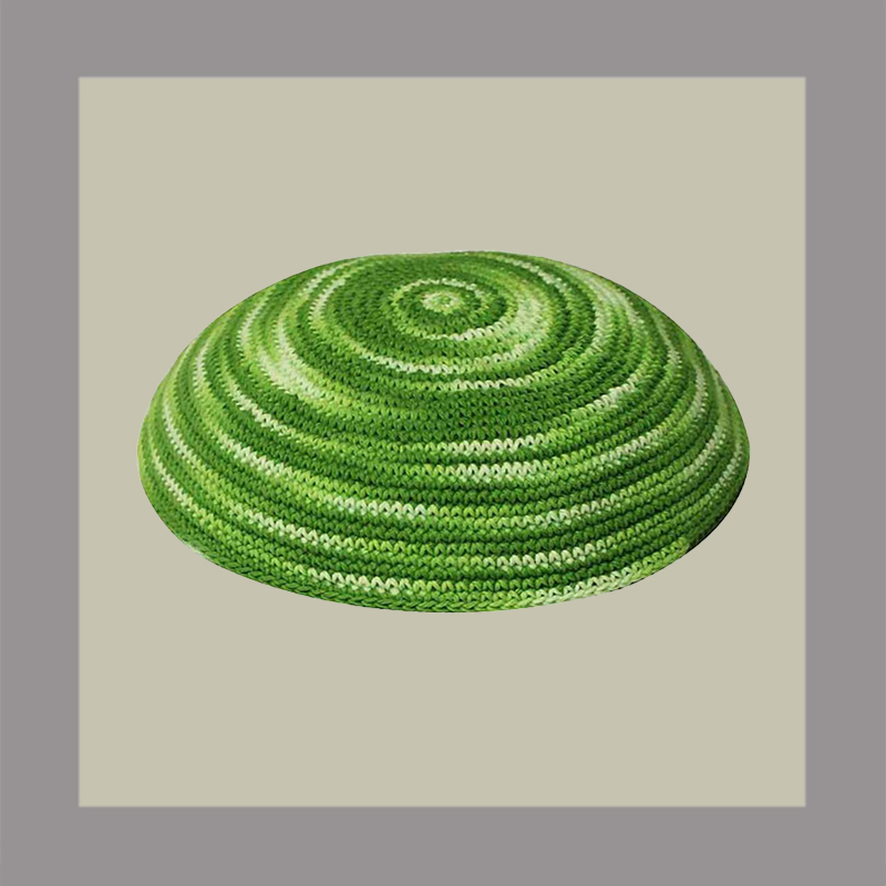 Green Swirls Knit